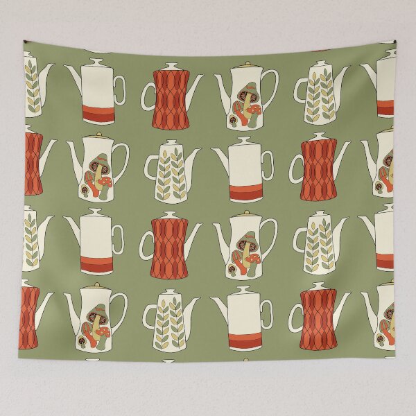 Item preview, 70s Coffee Pitchers designed and sold by malibumaggie.