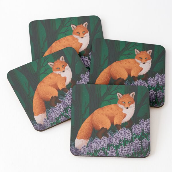 Item preview, Fox & Hyacinths designed and sold by domi-creates.