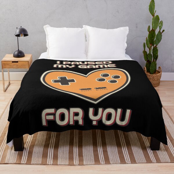 Item preview, I Paused My Game For You, Valentines Day Gamer Gift designed and sold by RobomShop.