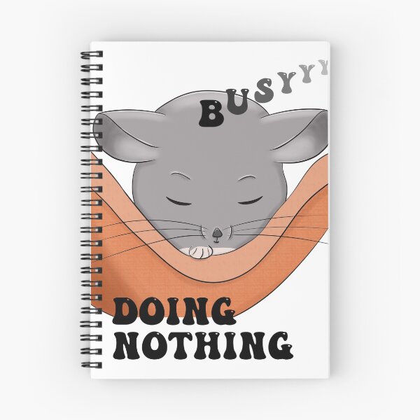 Item preview, Busy Doing Nothing Cute Chinchilla Pet Style designed and sold by onepiconetreat.