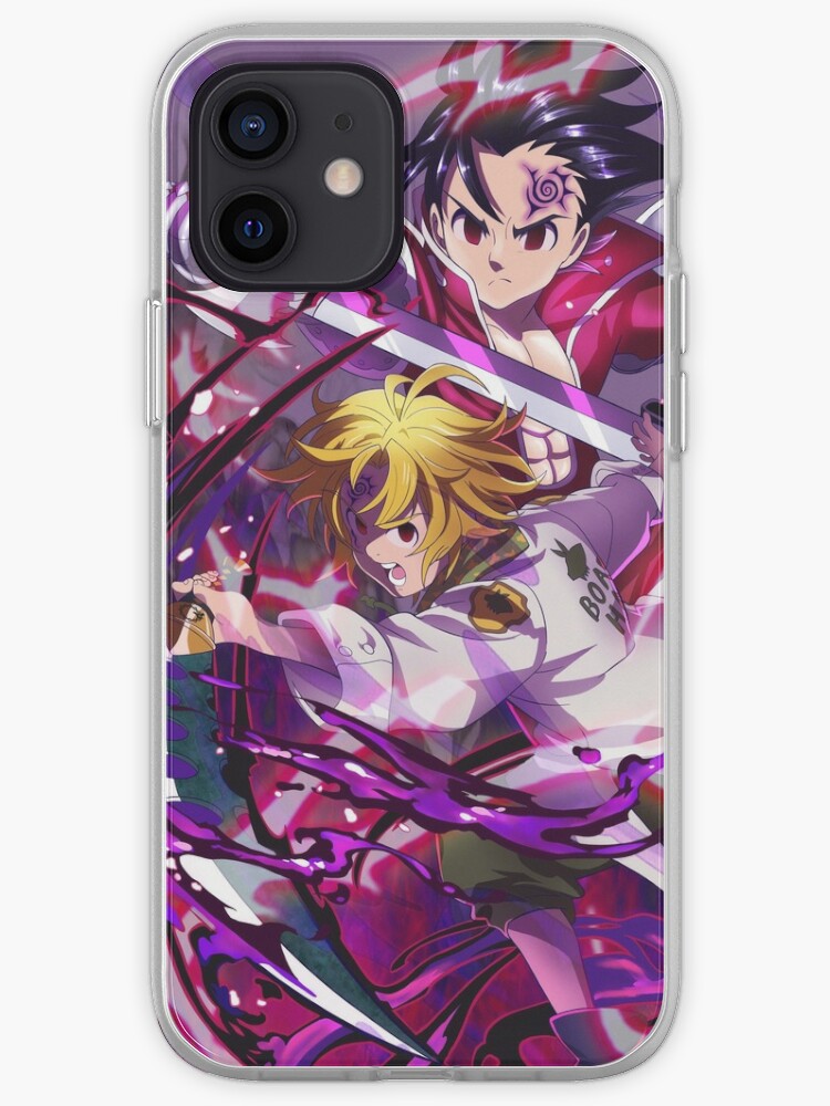 Seven Deadly Sins Zeldris And Meliodas Iphone Hulle Cover Von Pokianne Redbubble