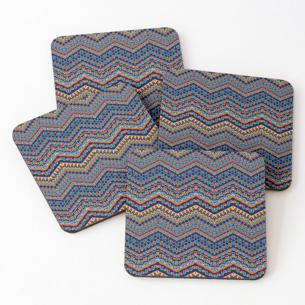 Item preview, Tribal fabric designed and sold by LaPetiteBelette.