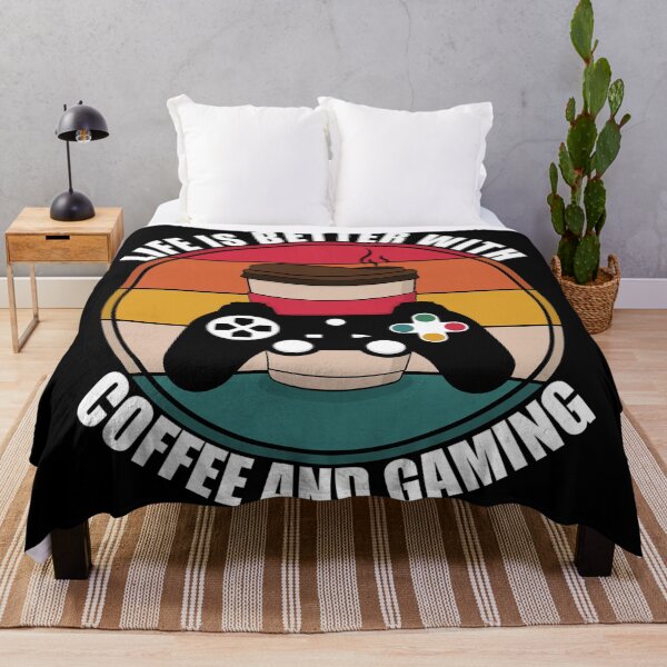 Item preview, Life Is Better With Coffee And Gaming designed and sold by Giacob.
