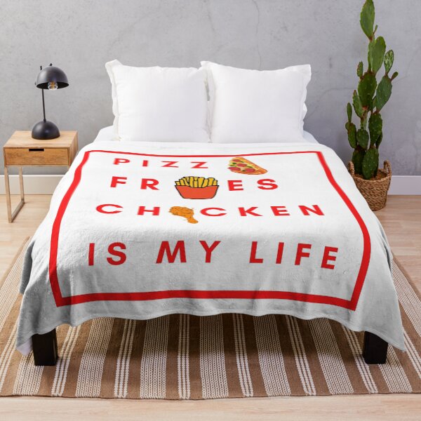 Item preview, Pizza fries chicken is my life designed and sold by eucagarland.