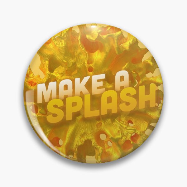 Item preview, MAKE A SPLASH - Yellow Liquid Gold designed and sold by Arko  Ranger.