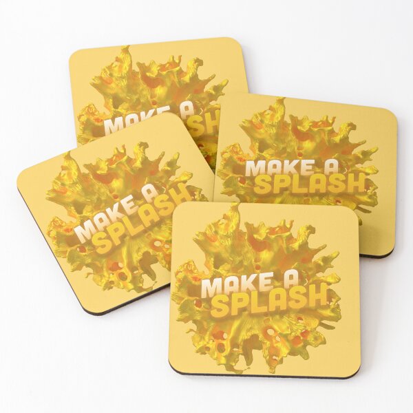 Item preview, MAKE A SPLASH - Yellow Liquid Gold designed and sold by Arko  Ranger.