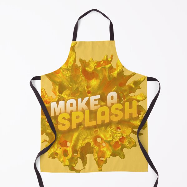 Item preview, MAKE A SPLASH - Yellow Liquid Gold designed and sold by Arko  Ranger.