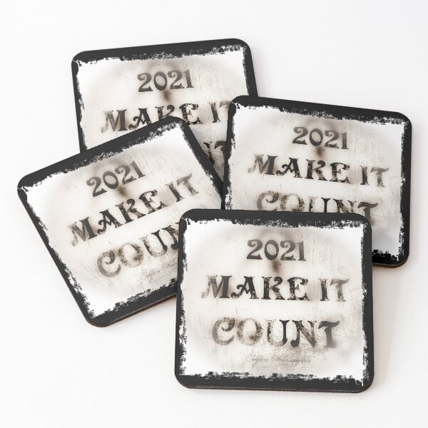 Item preview, Make It Count (Pale Grunge Style) designed and sold by Capuletdesigns.