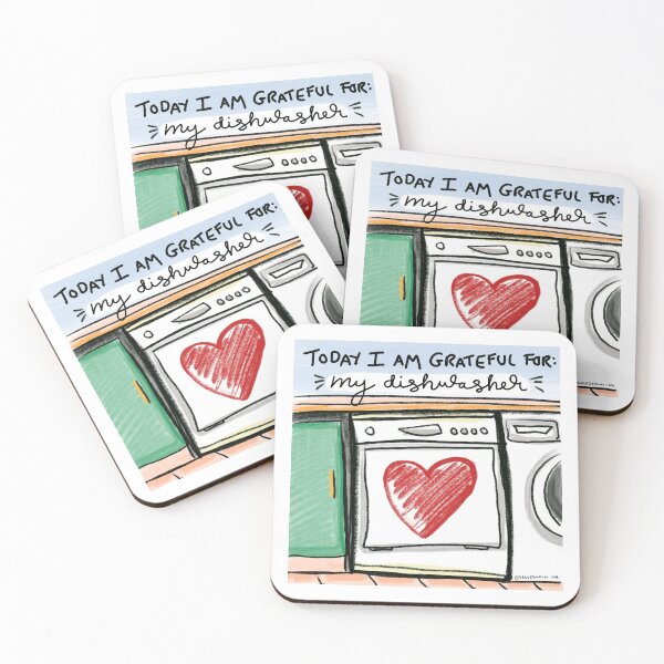 Item preview, Dishwasher Love: daily doodle design designed and sold by Hannah's  Doodles.