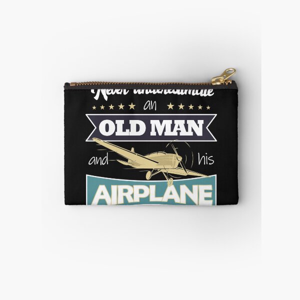 Item preview, Never underestimate an old man and his plane - present for pilots designed and sold by FouDeeziner.