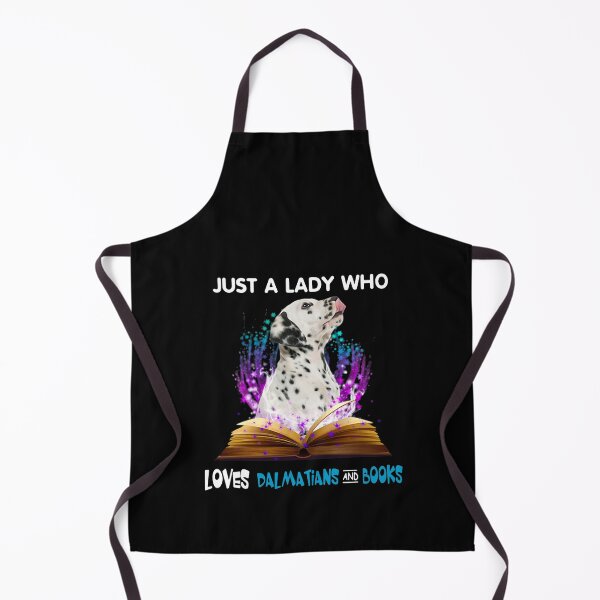 Item preview, JUST A LADY WHO LOVES DALMATIAN AND BOOK designed and sold by Jonesshop.