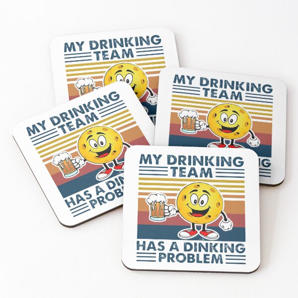 Item preview, PICKLEBALL MY DRINKING TEAM HAS A DINKING PROBLEM VINTAGE designed and sold by Jonesshop.