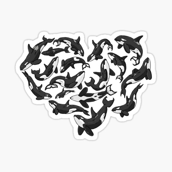 Item preview, Heart Full of Whales designed and sold by haidasart.