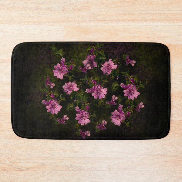 Item preview, Mallow flowers in black designed and sold by Art By M.