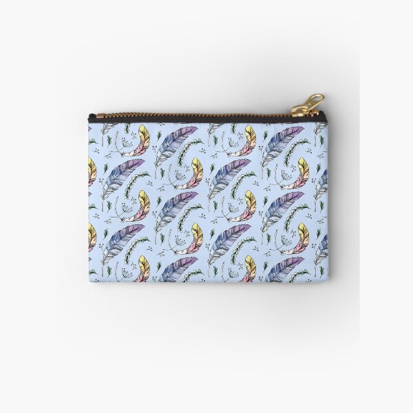 Item preview, Feathers and chill - blue designed and sold by BSBgraphics.