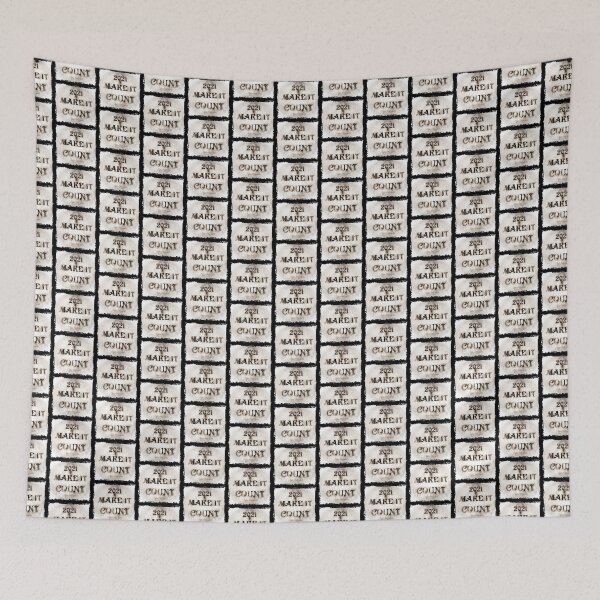 Item preview, Make It Count (Pale Grunge Style) designed and sold by Capuletdesigns.