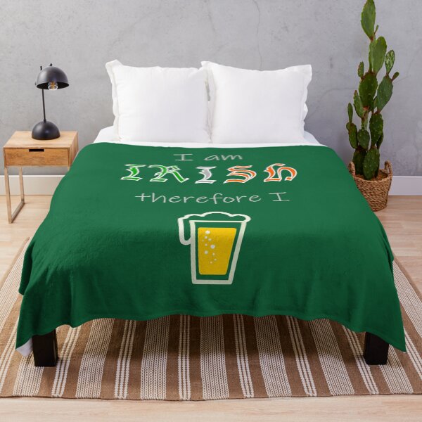 Item preview, I am Irish, therefore I drink designed and sold by ColdOwl.