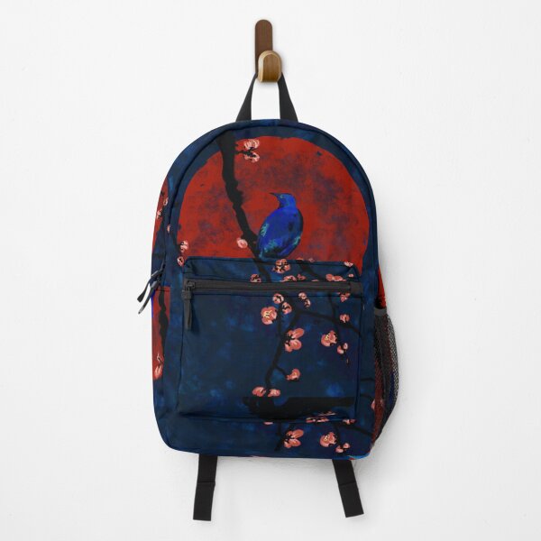 Item preview, Red moon and blue bird designed and sold by Modartisto.