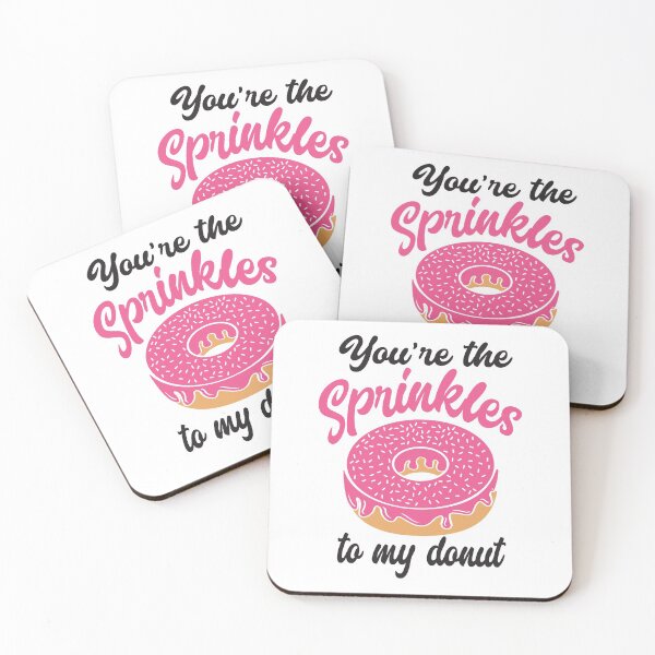 Item preview, you're the sprinkles to my donut funny food valentines day designed and sold by happinestSHOP.