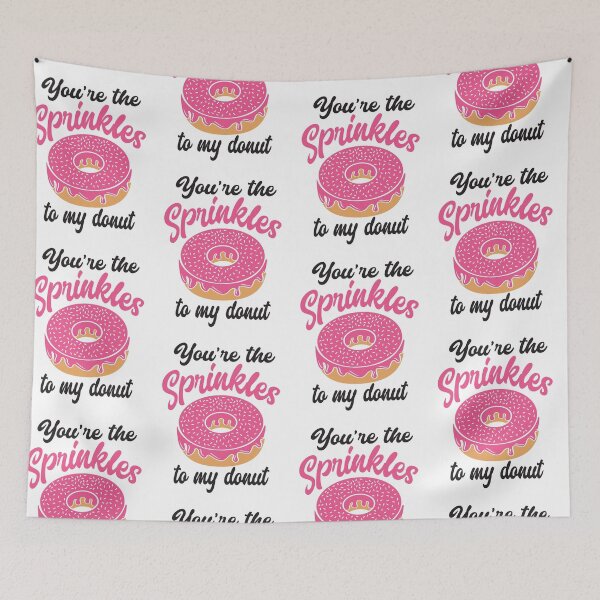 Item preview, you're the sprinkles to my donut funny food valentines day designed and sold by happinestSHOP.