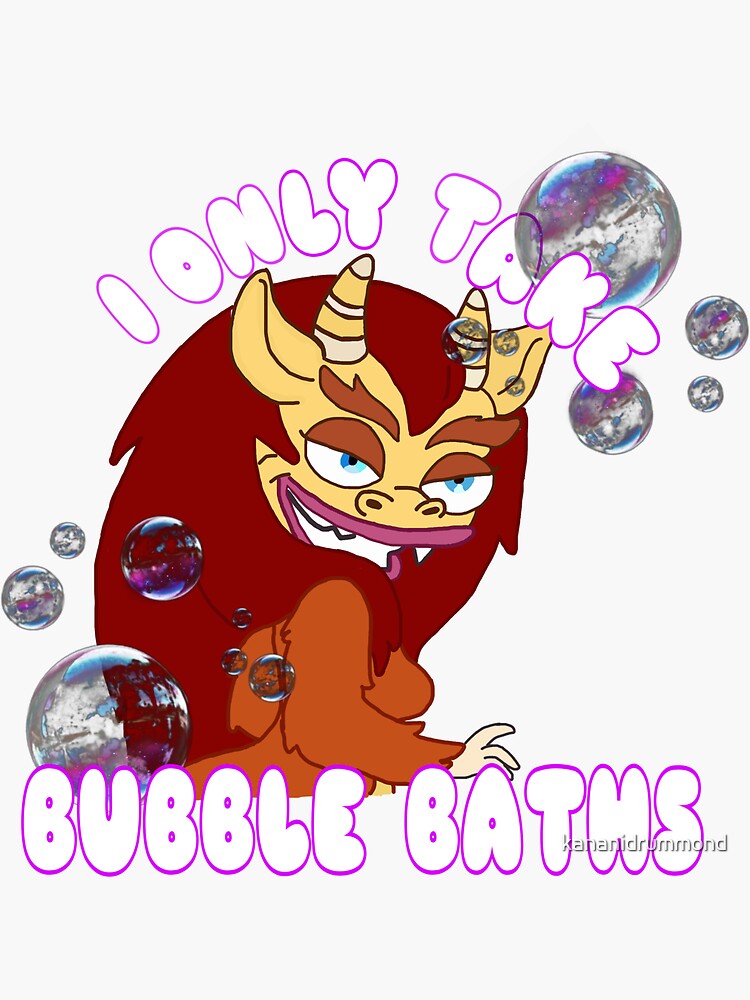 "Connie Hormone Monster " Sticker by kananidrummond Redbubble