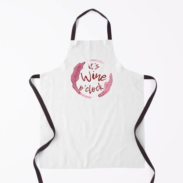 Item preview, It's Wine O'clock designed and sold by The Little Wood Cottage.