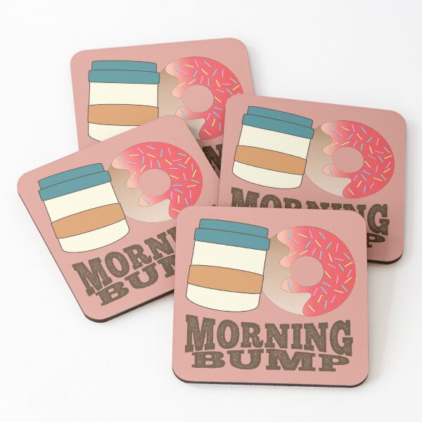 Item preview, FUNNY DONUT SAYING - COFFEE AND DONUTS MORNING BUMP designed and sold by Cr1sV.