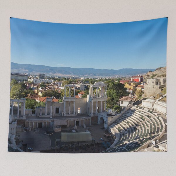 Item preview, Antique Roman Theatre of Philippopolis - Centuries of Culture and History in Plovdiv Bulgaria designed and sold by Georgia Mizuleva.