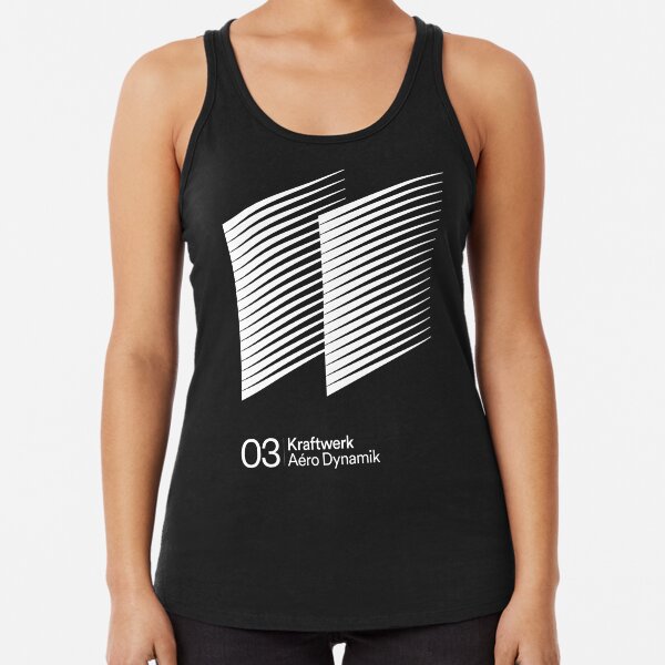 Kraftwerk — Aero Dynamik Racerback Tank Top
