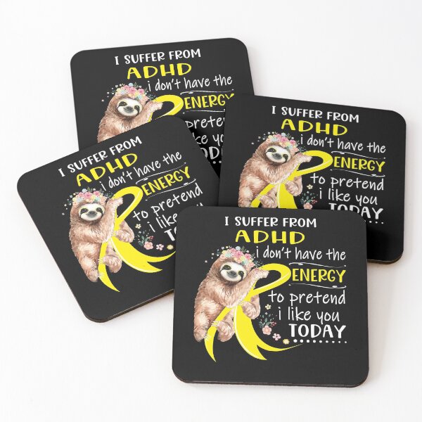 Item preview, I Suffer From ADHD i don't have the Energy To Pretend I Like You Today designed and sold by RunningShop.