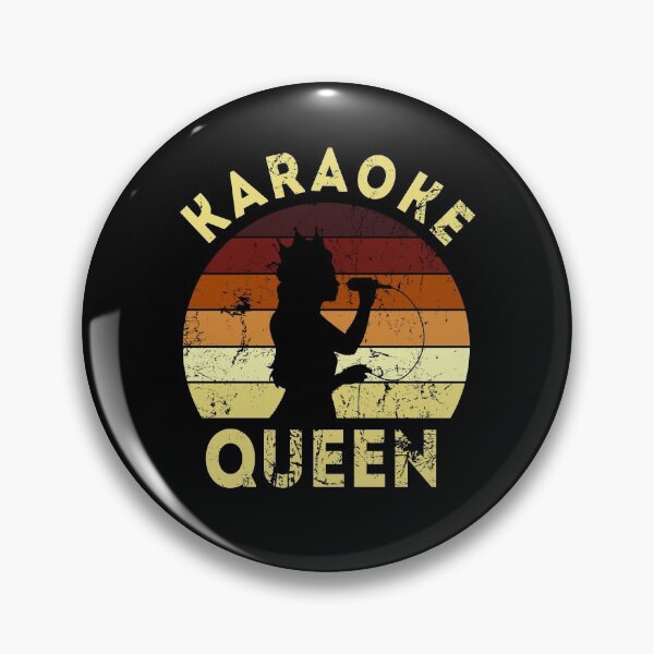 Item preview, Karaoke Queen Retro Karaoke Singer designed and sold by juvajay.