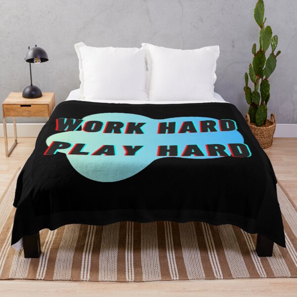 Item preview, Work Hard Play Hard designed and sold by EngrVee.