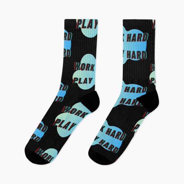 Item preview, Work Hard Play Hard designed and sold by EngrVee.