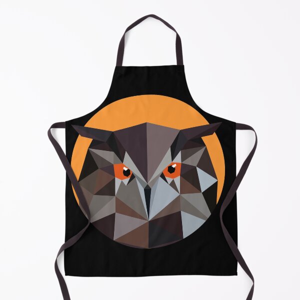 Item preview, Owl in polygonal style. Geometric portrait of an owl. Night Bird designed and sold by Verpax.