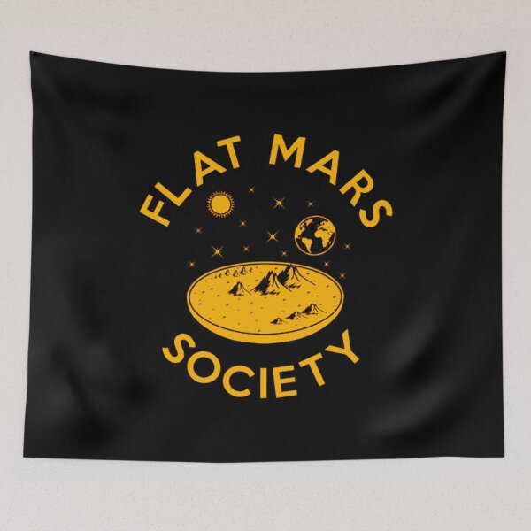 Item preview, Flat Mars Society designed and sold by LokmaneBrahimi.