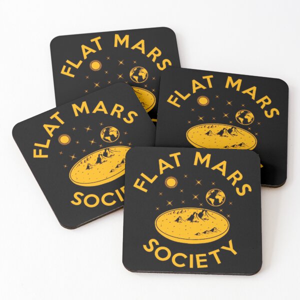 Item preview, Flat Mars Society designed and sold by LokmaneBrahimi.