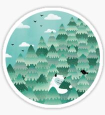 Tree Hugger (Spring & Summer version) Sticker