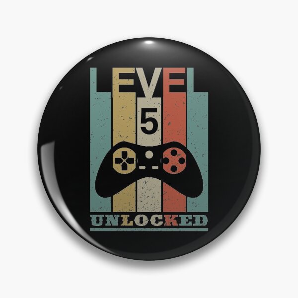 Item preview,  Level 5 Unlocked, 5th Anniversary Gift, Level 5 Unlocked Console designed and sold by LEByasser.