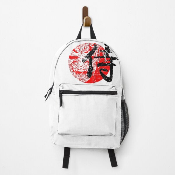 Item preview, Samurai Warrior Face Japanese Flag designed and sold by Ikaroots.