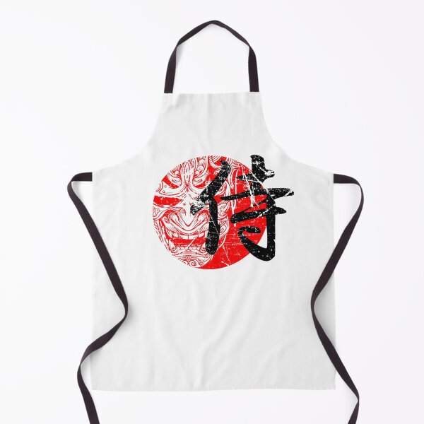 Item preview, Samurai Warrior Face Japanese Flag designed and sold by Ikaroots.