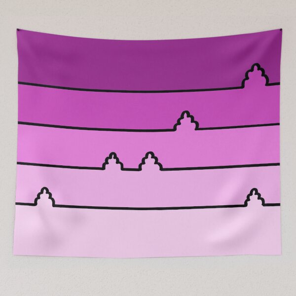 Item preview, Magenta Minimal Landscape designed and sold by Istvan Ocztos.