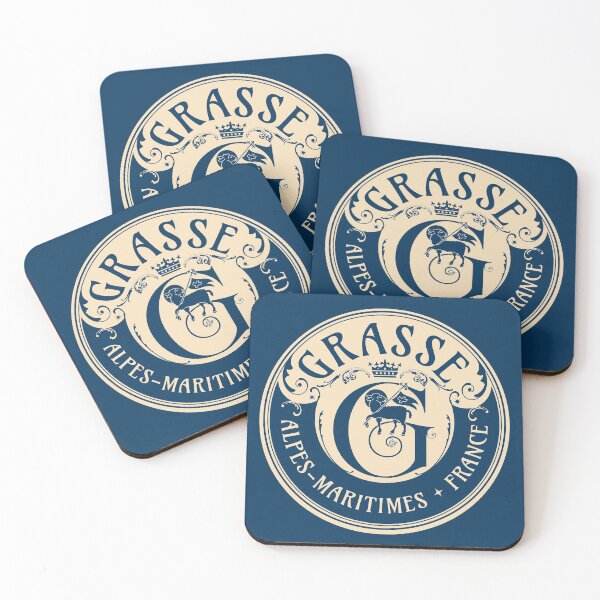 Item preview, Grasse, Alpes-Maritimes, France Art Nouveau T-Shirt + Sticker Mono Design designed and sold by ROADTROOPER.