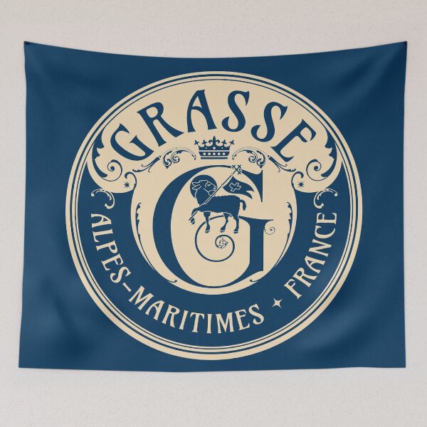 Item preview, Grasse, Alpes-Maritimes, France Art Nouveau T-Shirt + Sticker Mono Design designed and sold by ROADTROOPER.