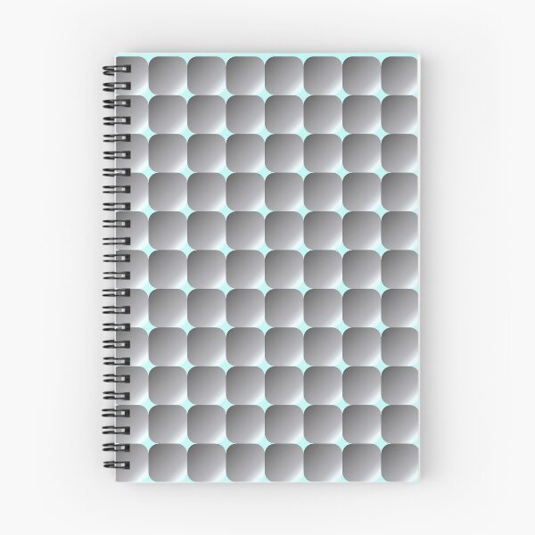 Item preview, Retro Square Scales - Pastel Teal and Grey designed and sold by Quooki.