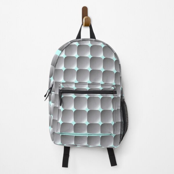 Item preview, Retro Square Scales - Pastel Teal and Grey designed and sold by Quooki.