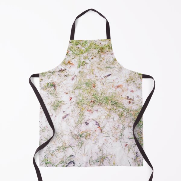 Item preview, Copy of First snow, natural background, green grass covered with snow  designed and sold by helenkaiy.