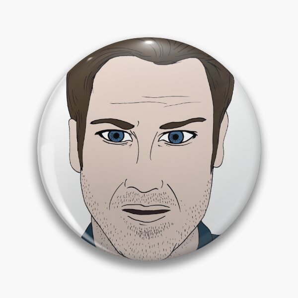 Item preview, Christian as Jacob Stone portrait illustration designed and sold by CattapanComics.