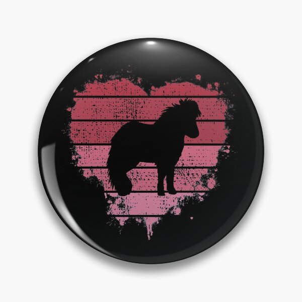 Item preview, Icelandic Horse Vintage Heart Gift For Valentine's Day designed and sold by JokeGysen.