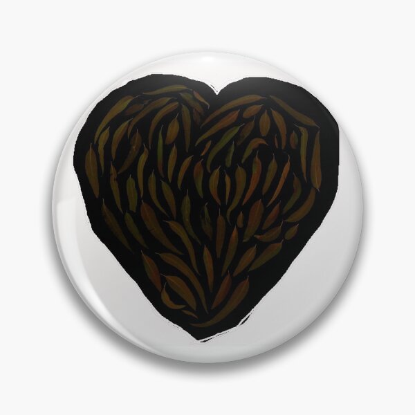 Item preview, Gumleaf Love-Heart, White Background designed and sold by Geoff Treagus.