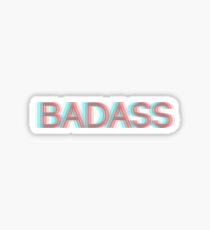 Badass - 3D Sticker